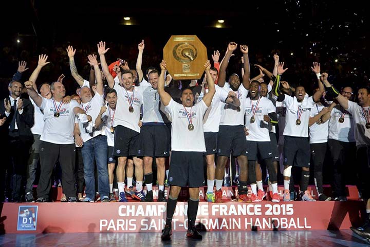 Champions de France - PSGHAND Saison 2015